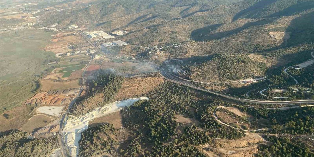 Milas’taki yangın kontrol altına alındı