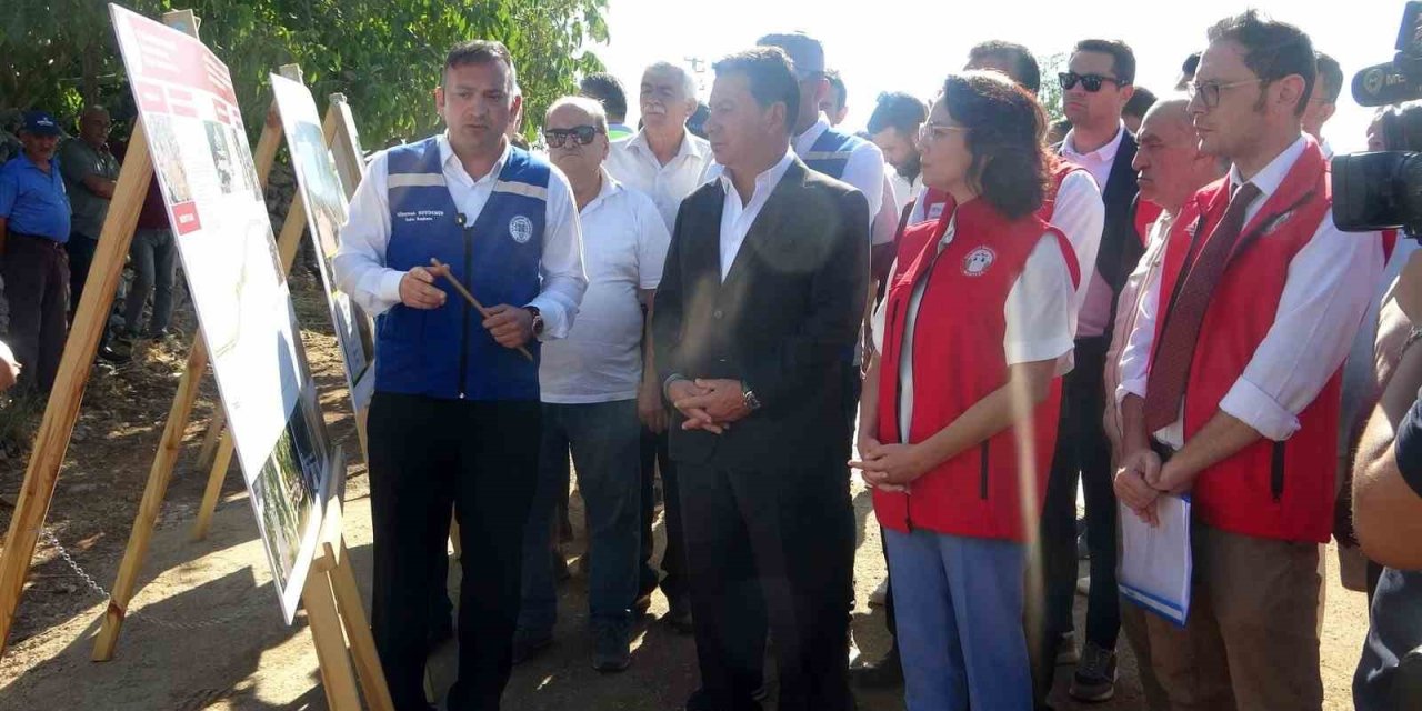 Muğla’da başkanlar yol çalışmalarını yerinde inceledi