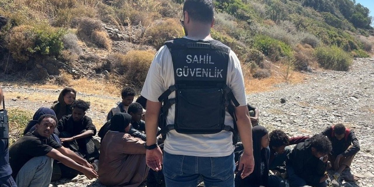 İzmir’de 47 düzensiz göçmen yakalandı