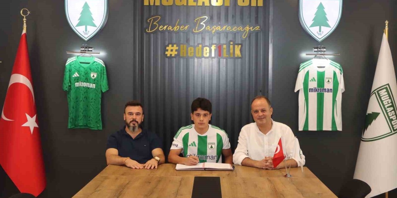 Muğlaspor’da altyapıdan A takıma Şimşek imza attı