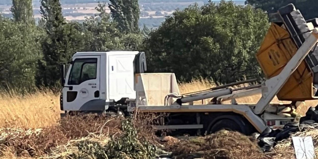 Belediye eliyle çevre kirliliği