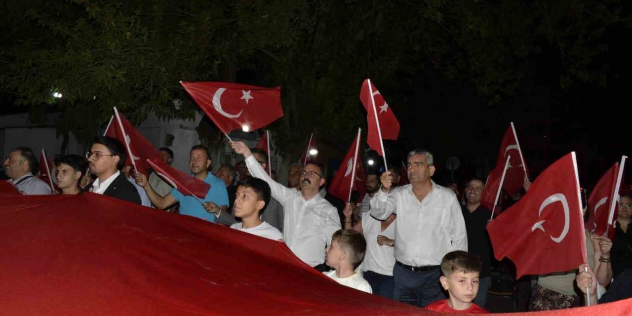 Sultanhisar’da 30 Ağustos kortej yürüyüşü