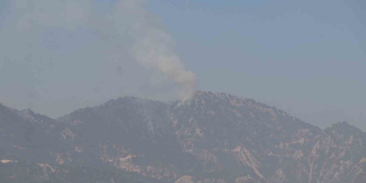 Yangının 5. gününde havadan müdahale yeniden başladı