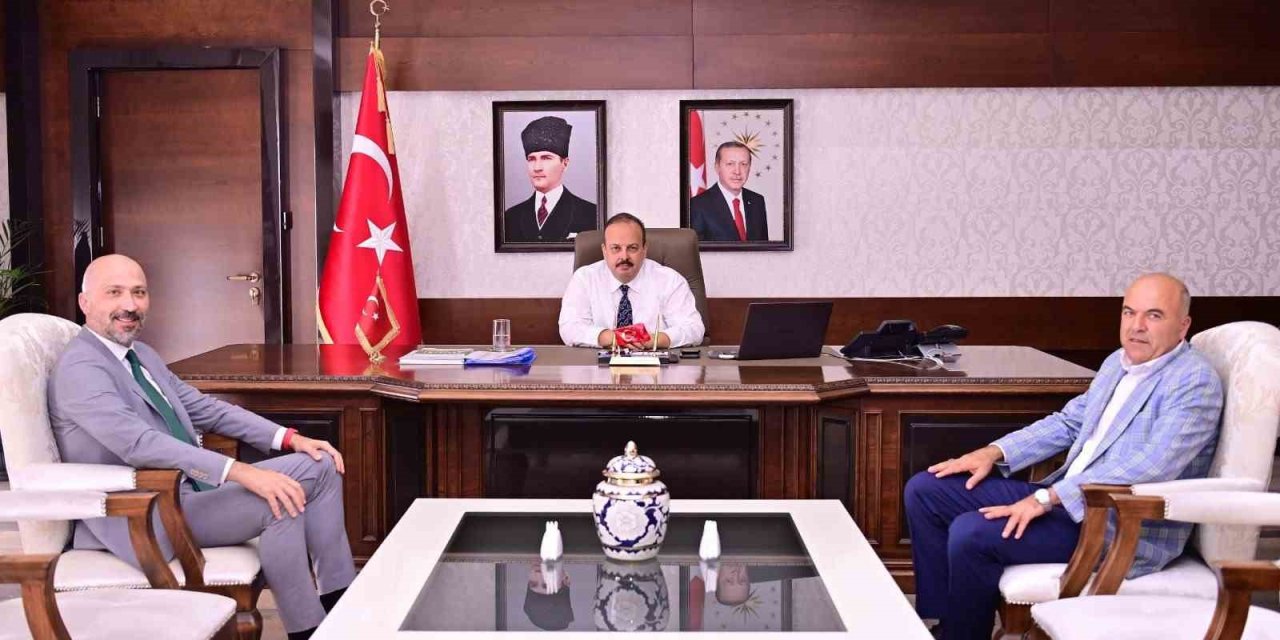 Başkan Arıkan, Vali Canbolat ile bir araya geldi