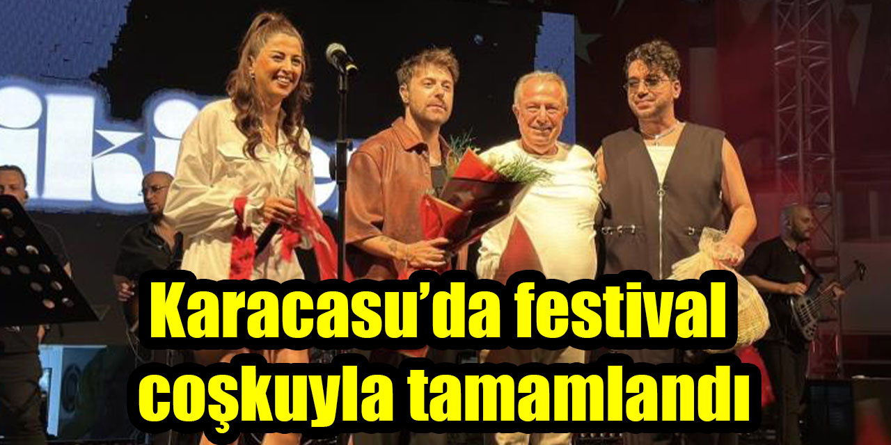 Karacasu’da festival coşkuyla tamamlandı