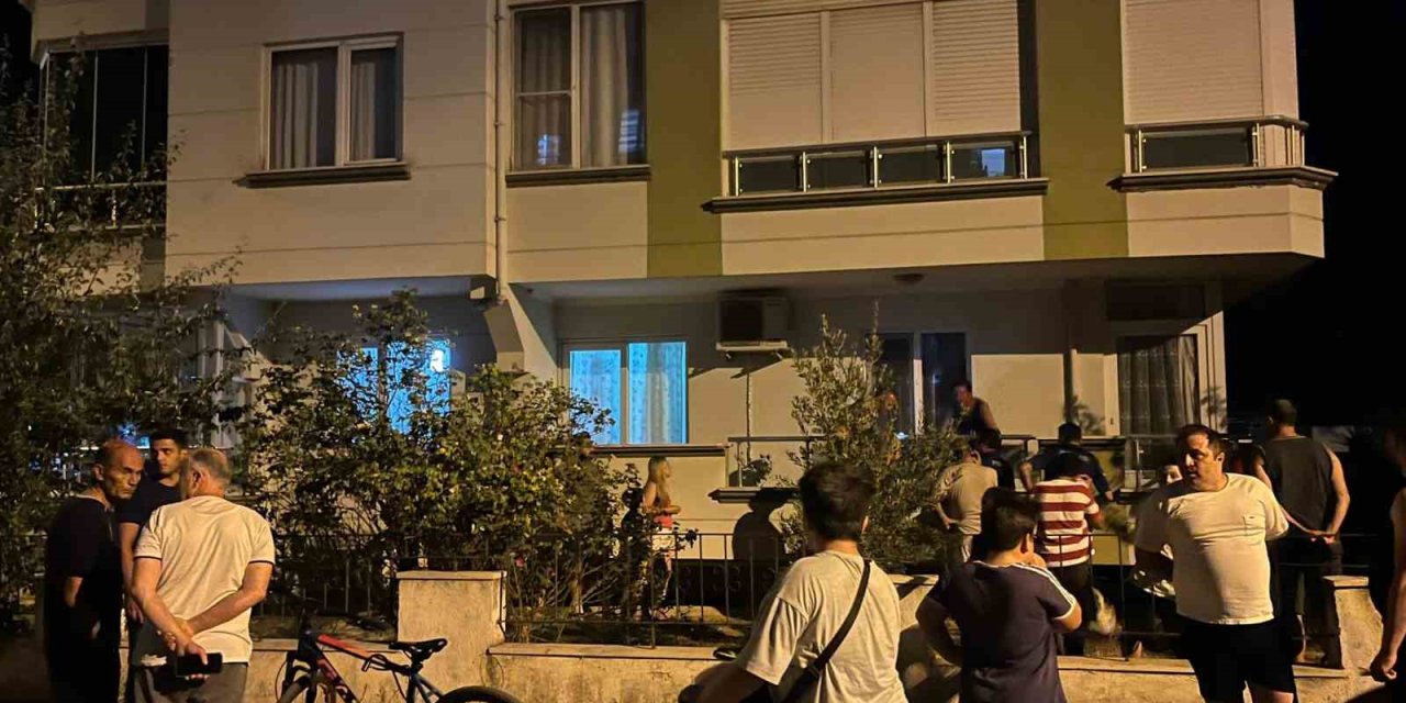 Molotoflu saldırının ilk görüntüleri ortaya çıktı, komşular yangına müdahale etti