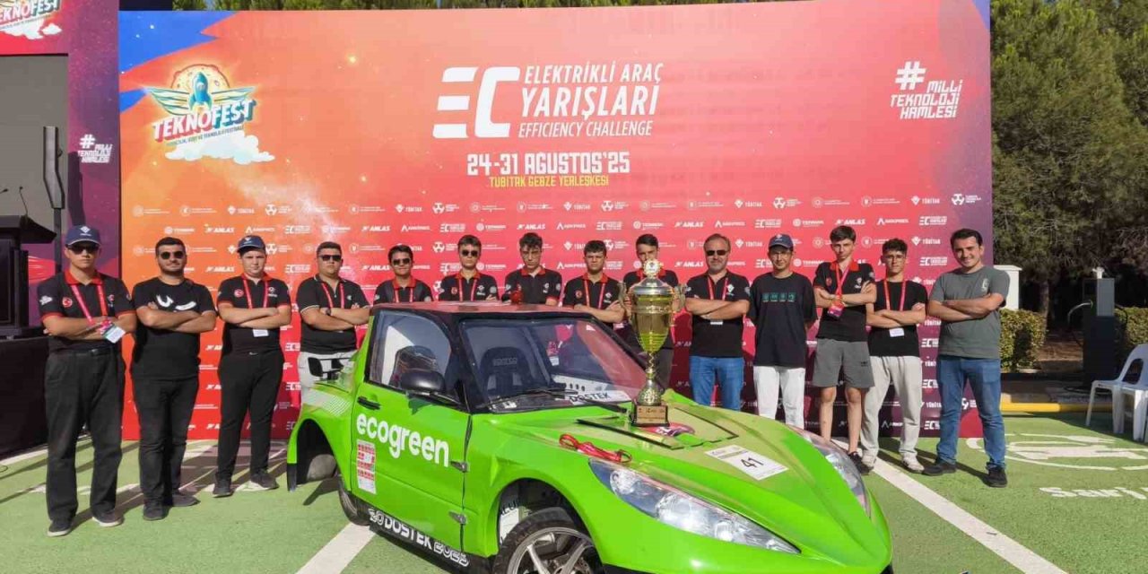 Elektrikli araç ’Ecogreen’ tasarımda Türkiye 1.’si oldu