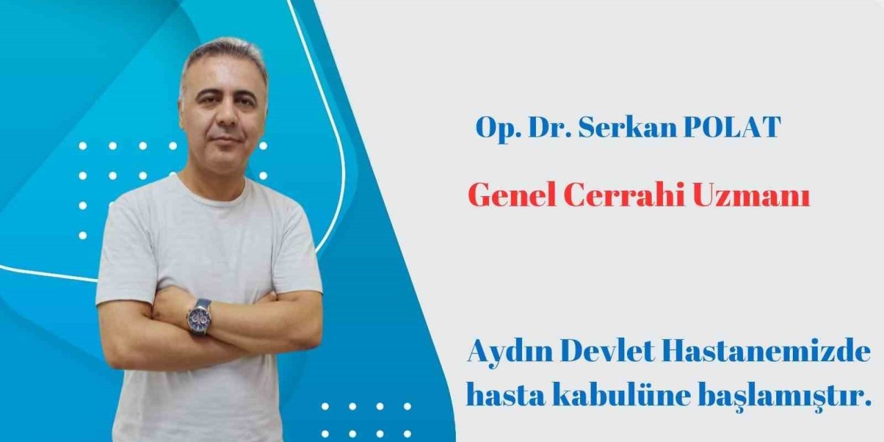 Aydın Devlet Hastanesi’nde yeni Genel Cerrah Polat göreve başladı