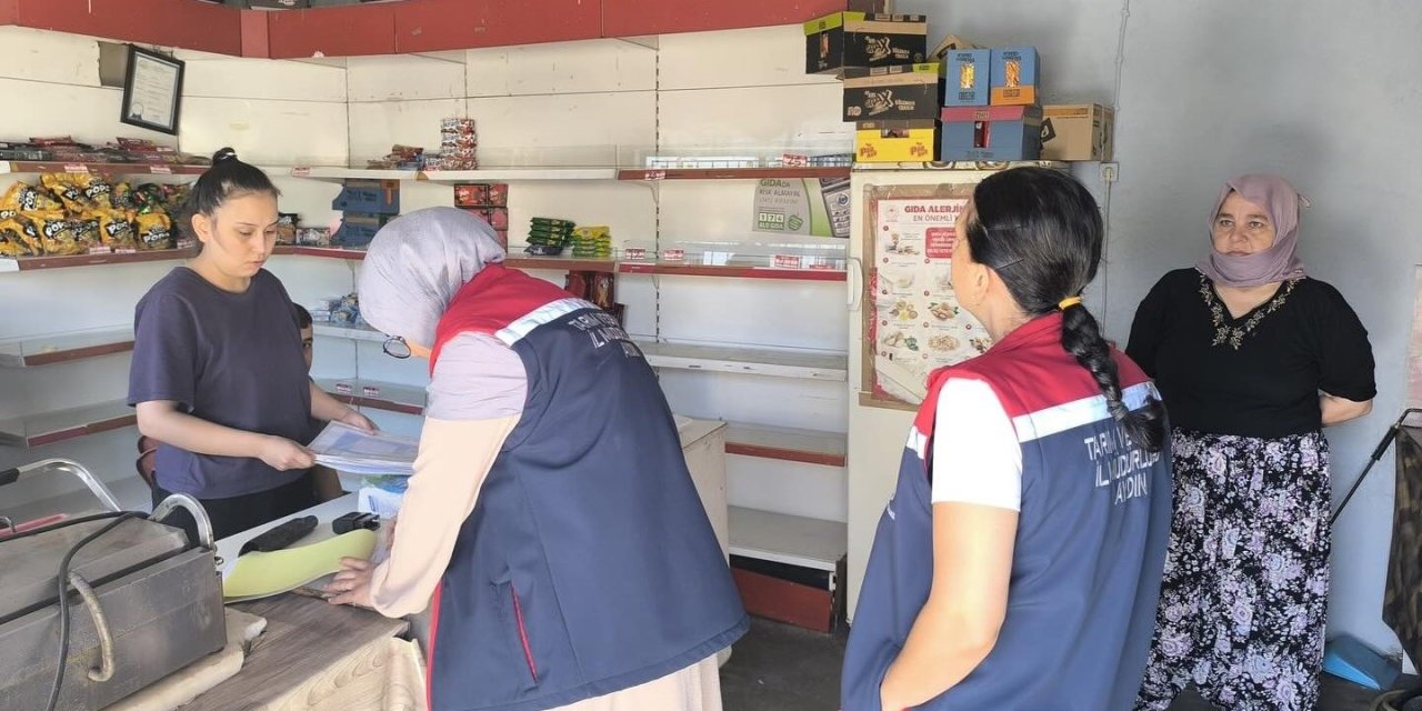 Köşk’te okul kantinleri denetlendi