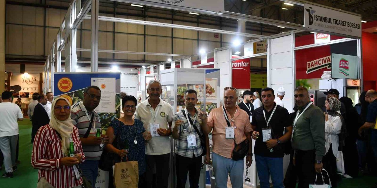İstanbul’daki fuarda Aydın Ticaret Borsası standı yoğun ilgi gördü