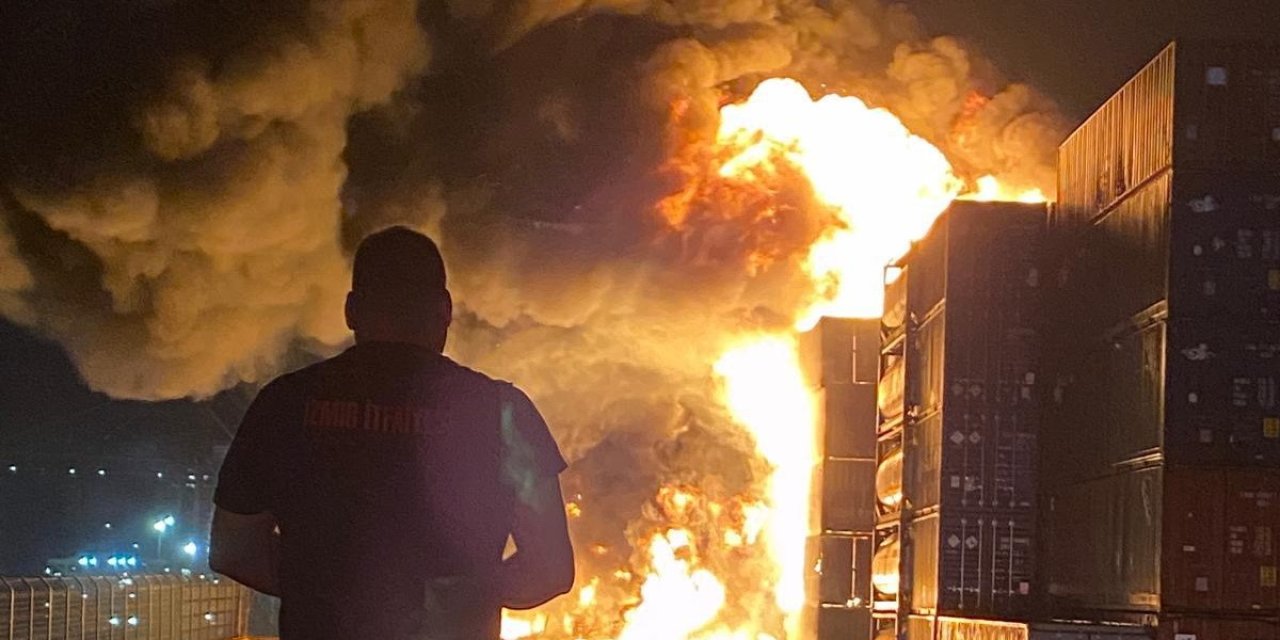 Aliağa Limanı’nda facia önlendi