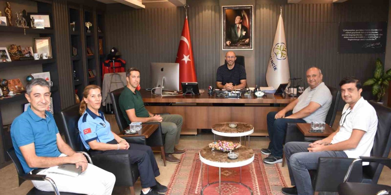 Yeni müdürlerden Başkan Zencirci’ye teşekkür