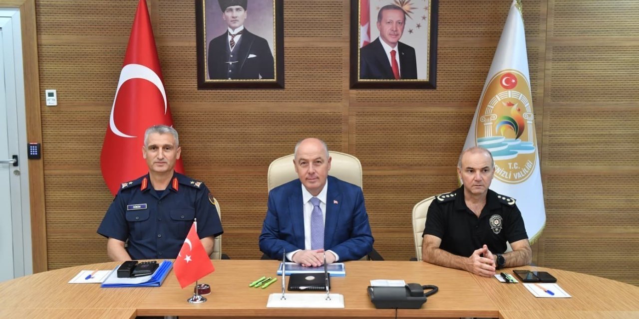 Vali Coşkun, Ağustos ayı asayiş verilerini paylaştı