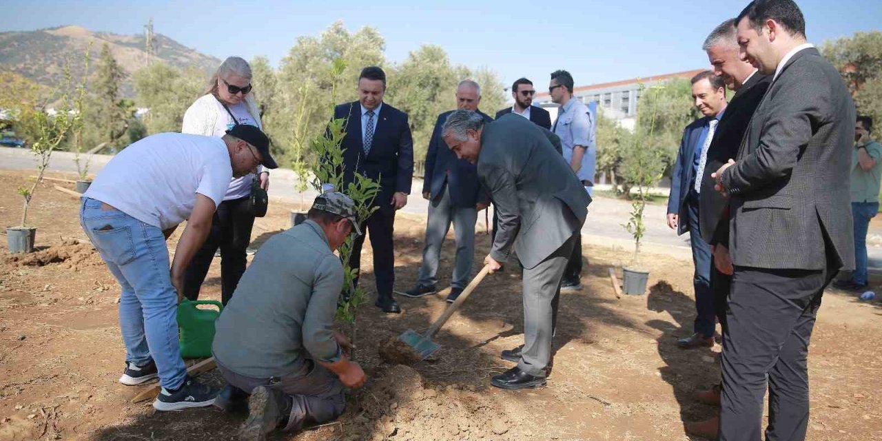 ADÜ’de ’Yeşil Kampüs’ çalışmaları devam ediyor