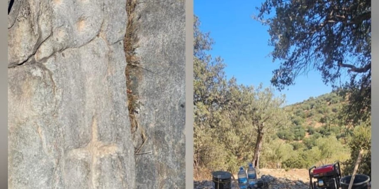 Söke’de sit alanında kaçak kazıya jandarmadan suçüstü