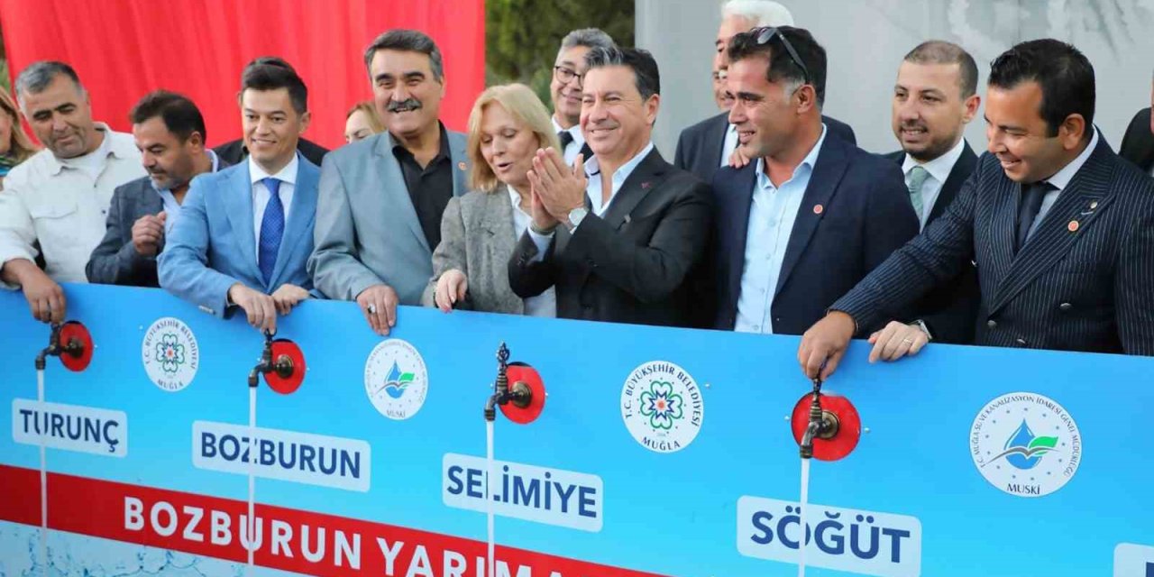MUSKİ, Bozburun içme suyu projesinde 2. etap çalışmalarına başladı