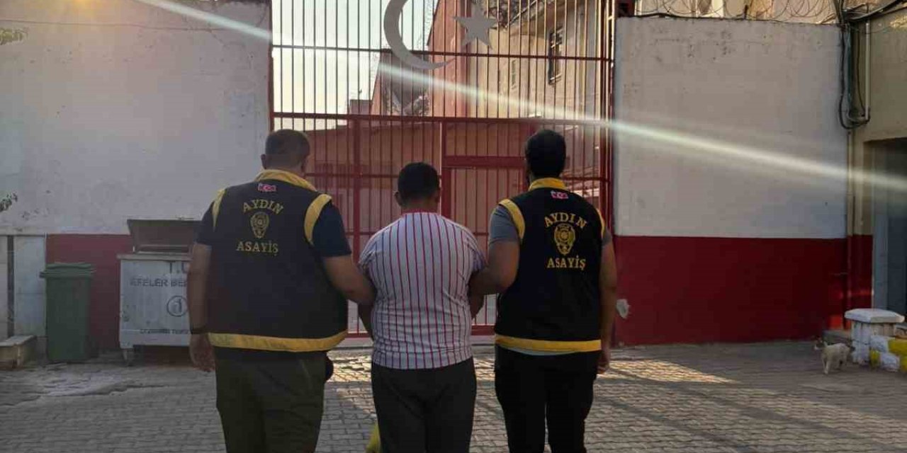 Aydın’da 47 yıl hapis cezası ile aranan firari yakalandı