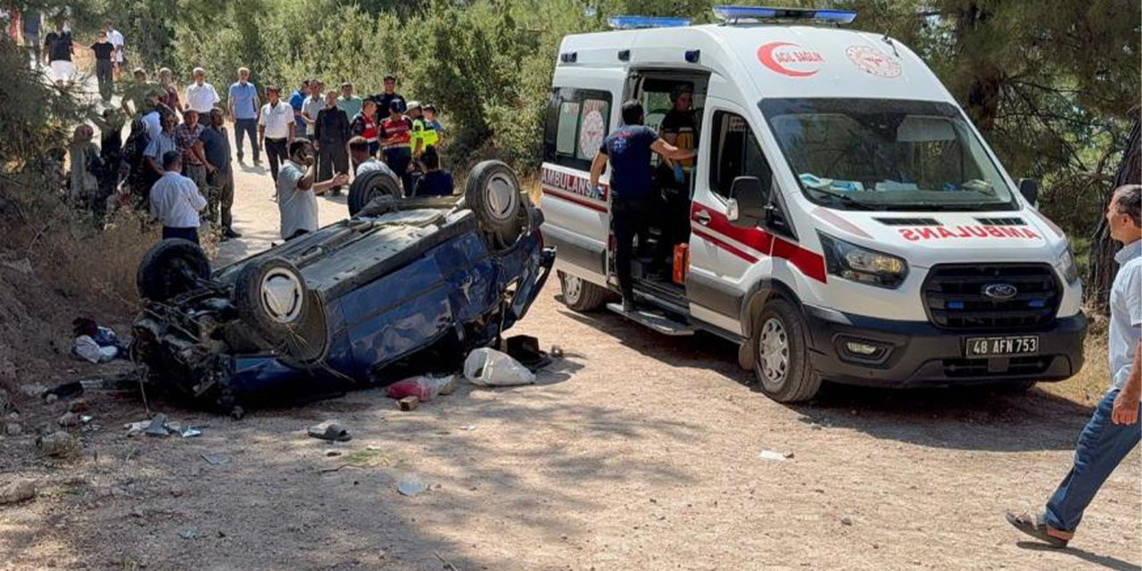 Düğün yolunda feci kaza: 2 ölü, 4 yaralı