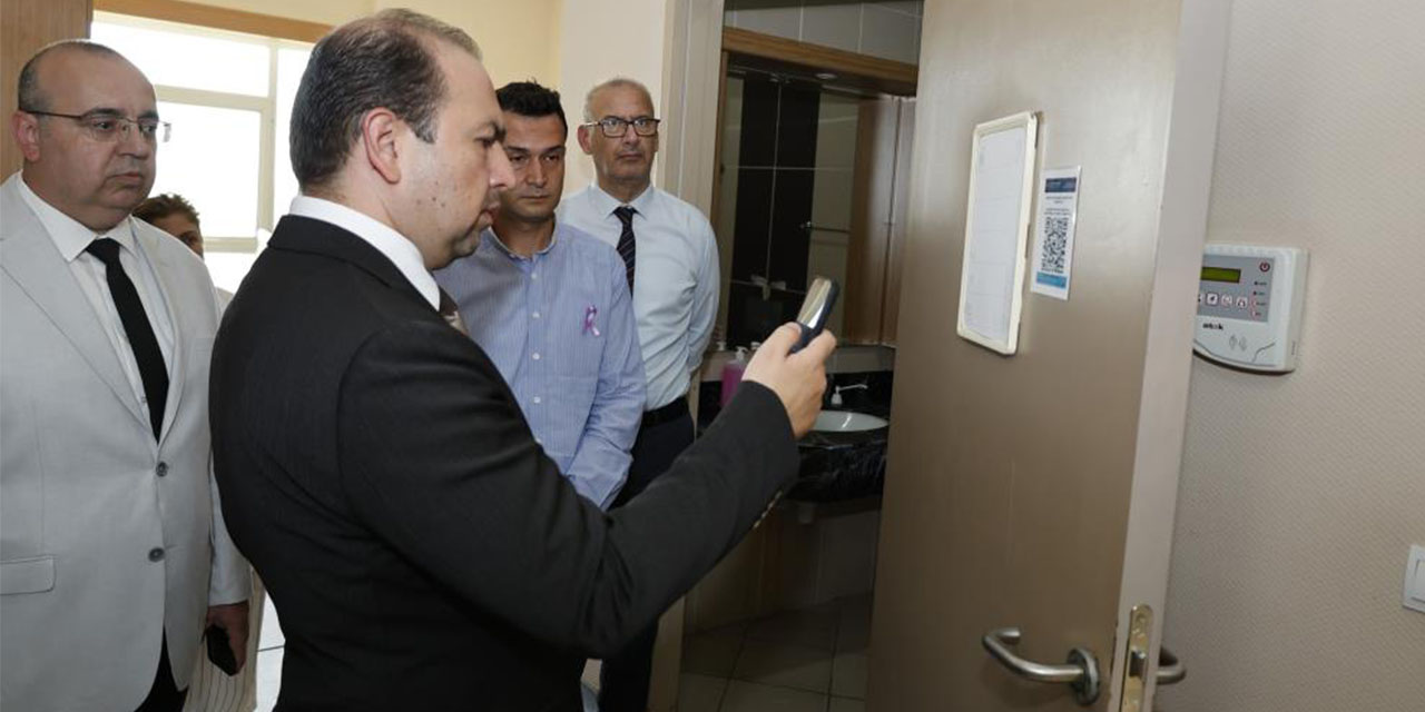 Hastanelerde ‘QR Kod Temizlik Uygulaması’ dönemi başladı