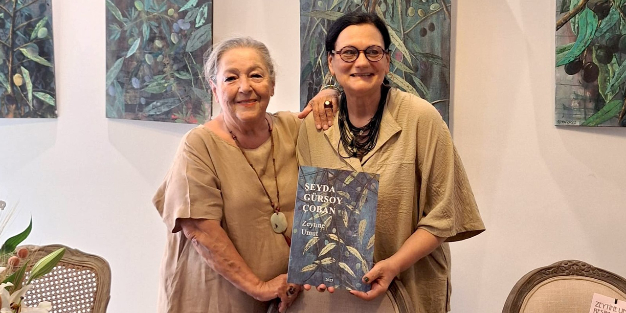 Zeytine sanatla cansuyu: Şeyda Gürsoy Çoban’dan “Zeytine Umut” sergisi