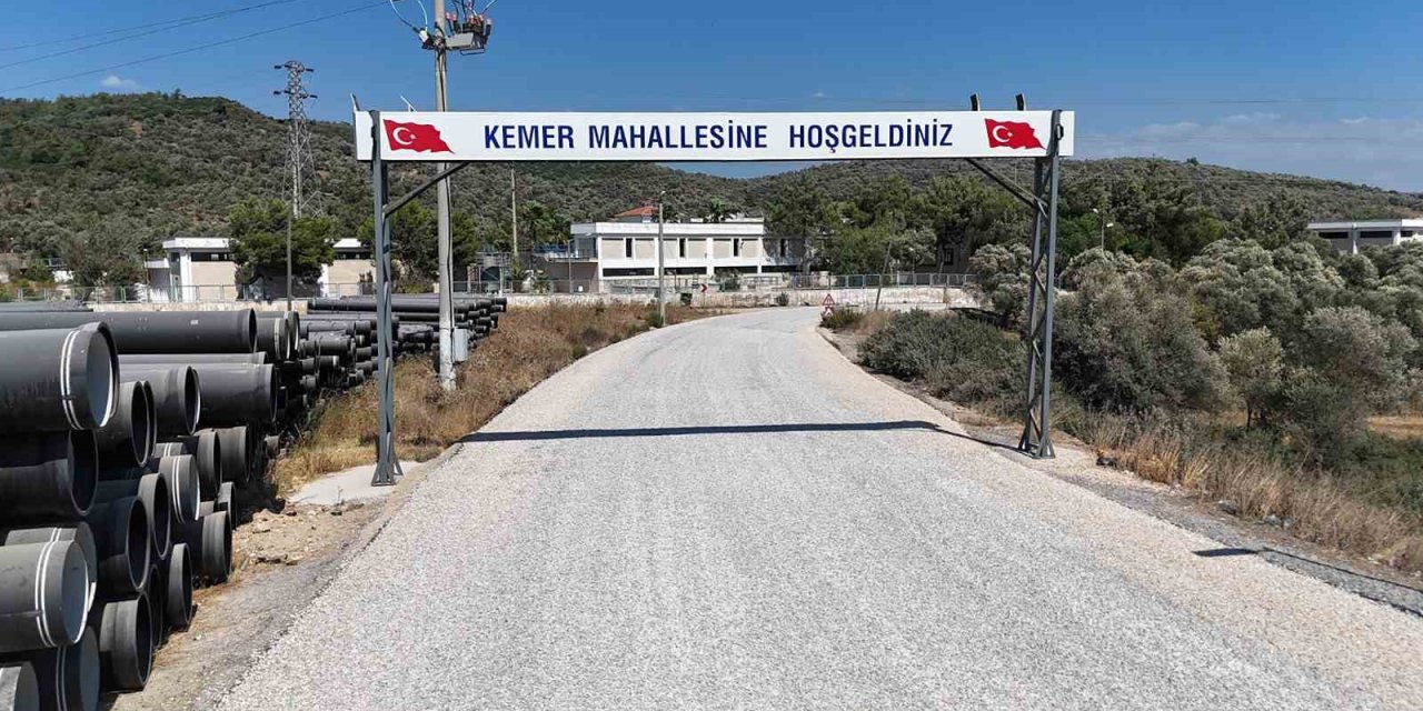 Bodrum Kemer ve Tepecik’e 7 milyon 800 bin TL’lik yol yatırımı