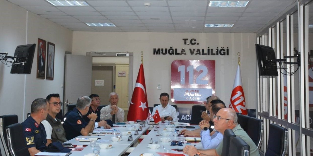 Muğla’da 112 Acil Çağrı Merkezi’nde ihbar süreçleri değerlendirildi