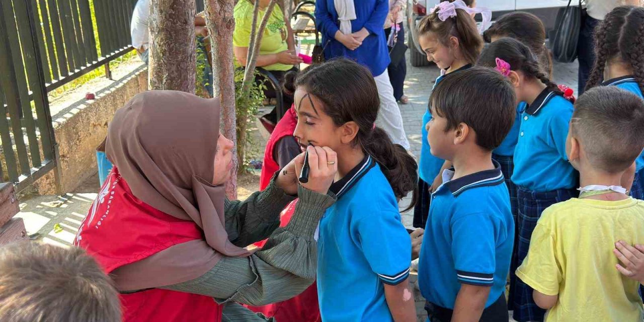 Kavaklıdere’de öğrenciler gönüllerince eğlendi