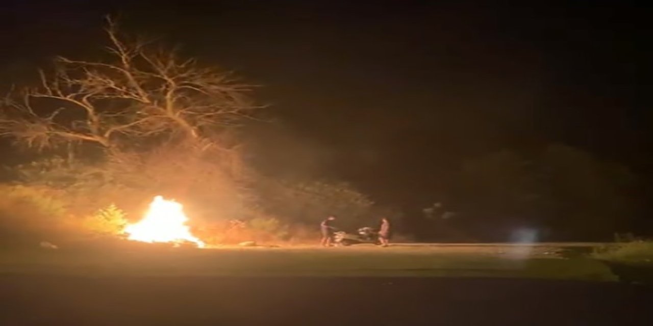 Dalaman’da ormanlık alanda kasten yangın çıkaran şüpheliler aranıyor