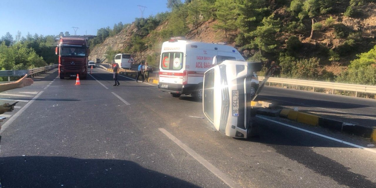Köyceğiz’de trafik kazası: 4 yaralı