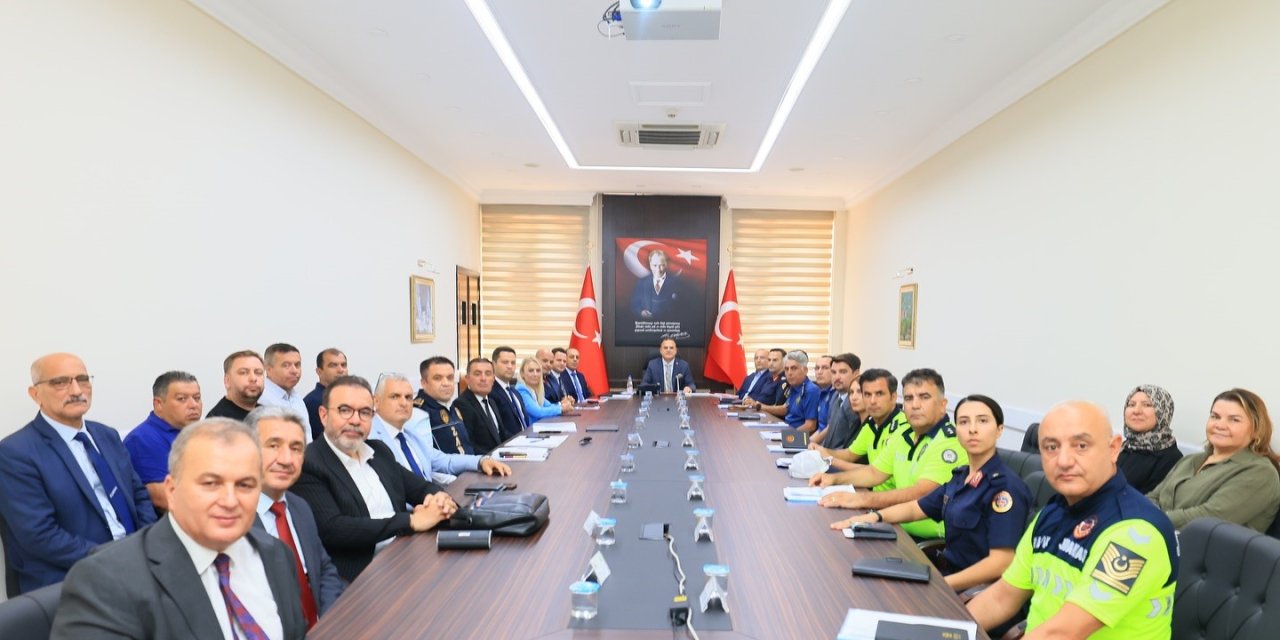 Muğla’da okul güvenliği toplantısı gerçekleştirildi