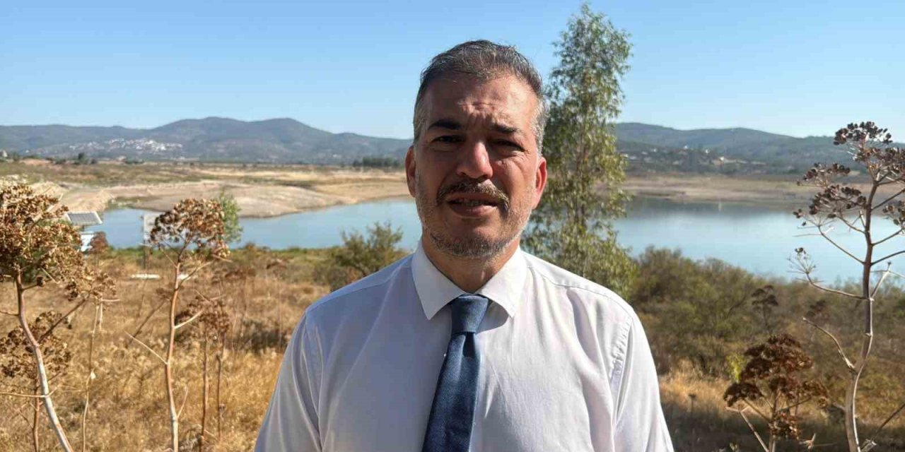 Bodrum’da musluklar kurudu, baraj suyu tarlalara aktı