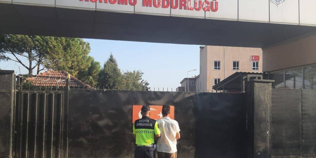 Germencik’te yol kontrol faaliyetinde yakalandı