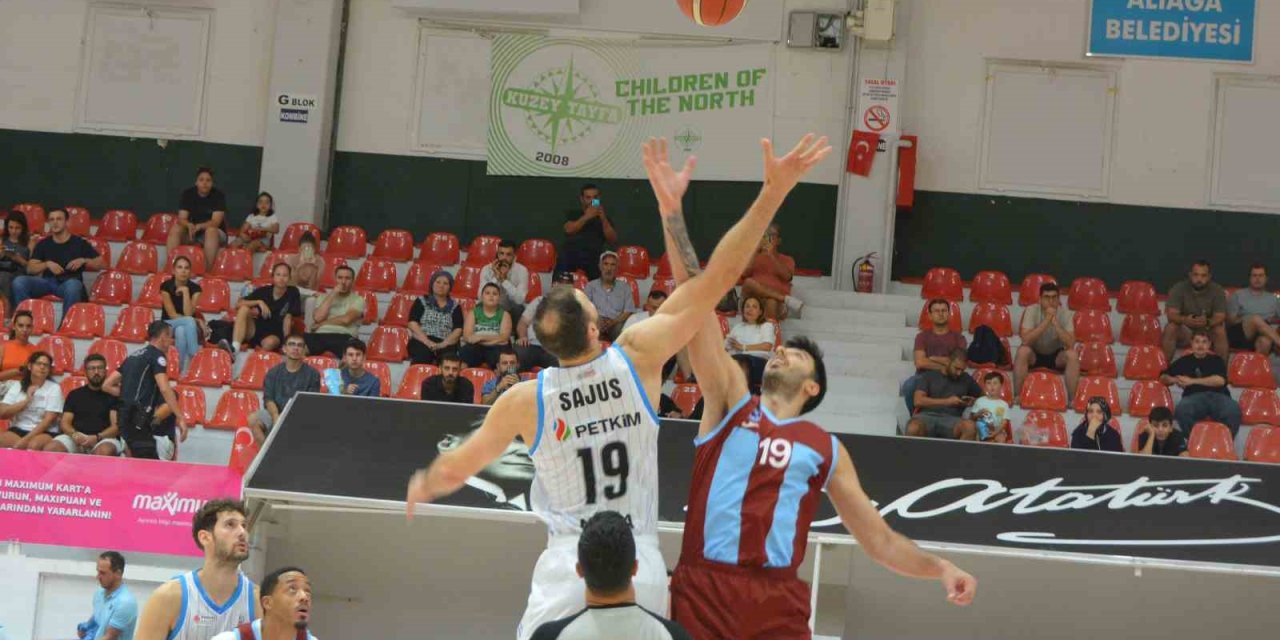 Ege Cup 2025: Aliağa Petkimspor: 72 - Trabzonspor: 74