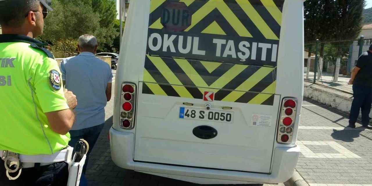 Menteşe’de okul servisleri denetleniyor
