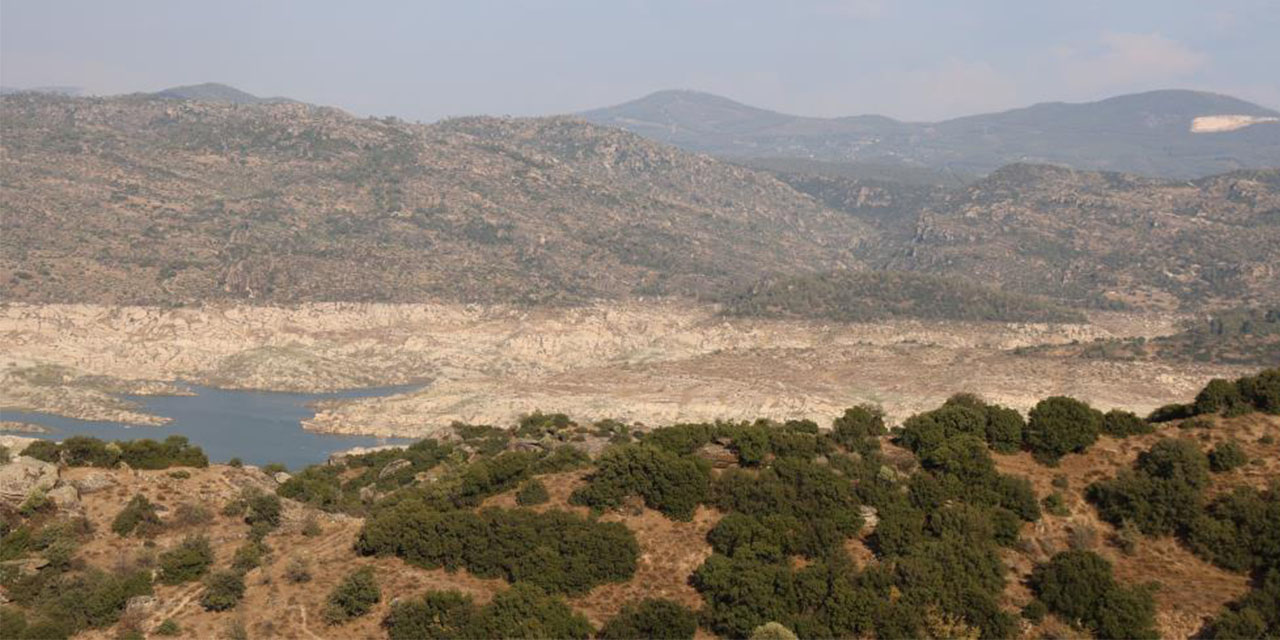 Aydın’da kuraklık vurdu: Adnan Menderes Barajı kuruma noktasına geldi