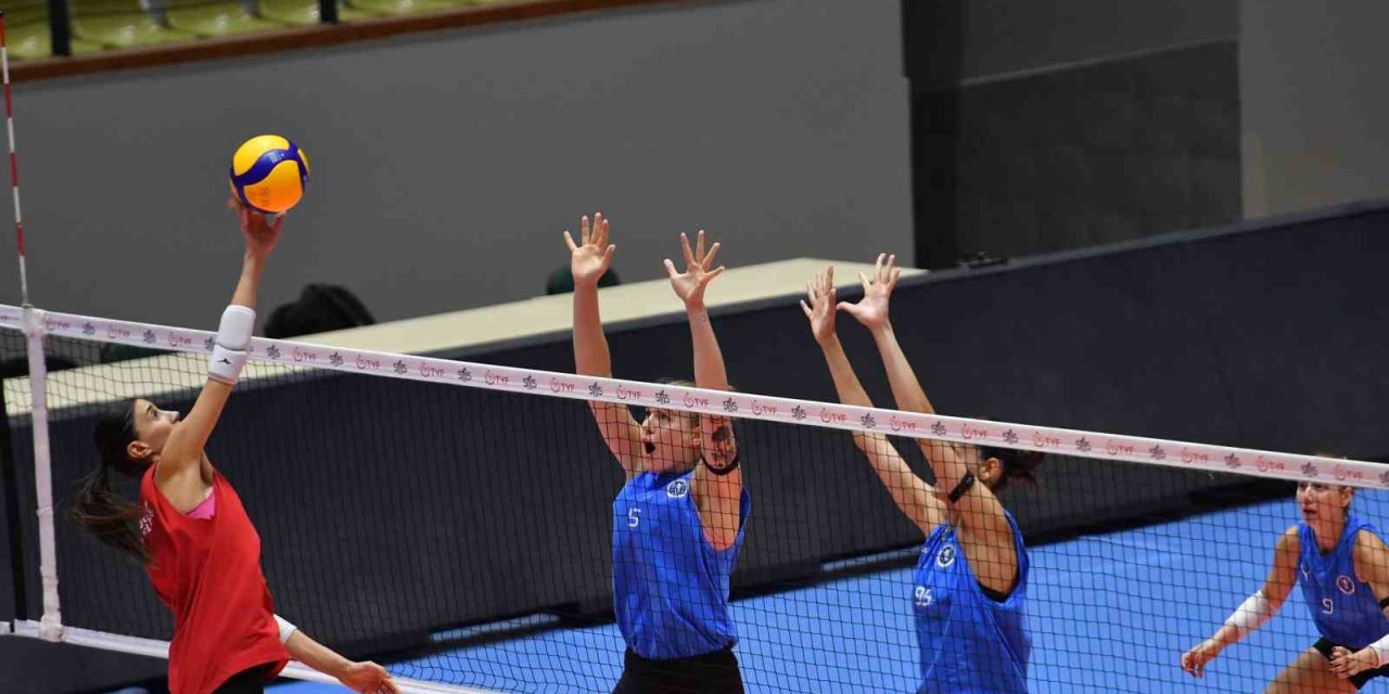 Aydın Büyükşehir Belediyespor, sezonun ilk provasını THY karşısında yaptı