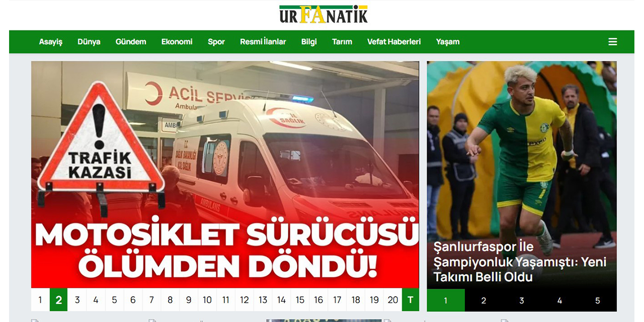 Urfa son dakika haberleri