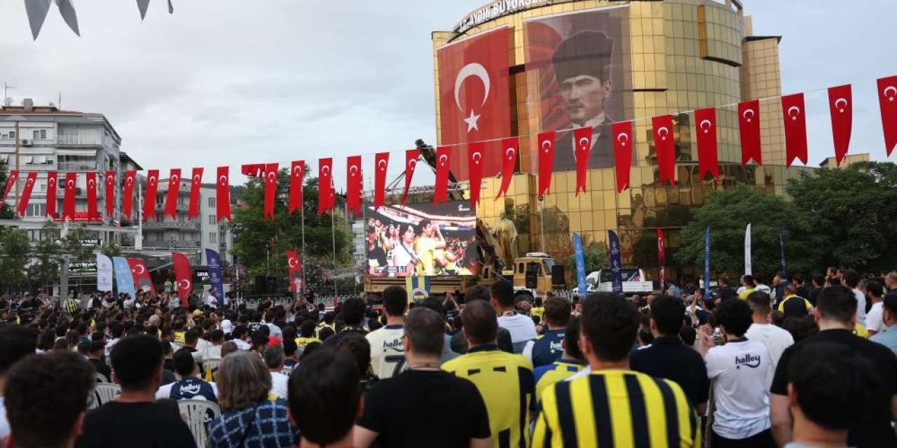 Aydın’da dev final dev ekranda