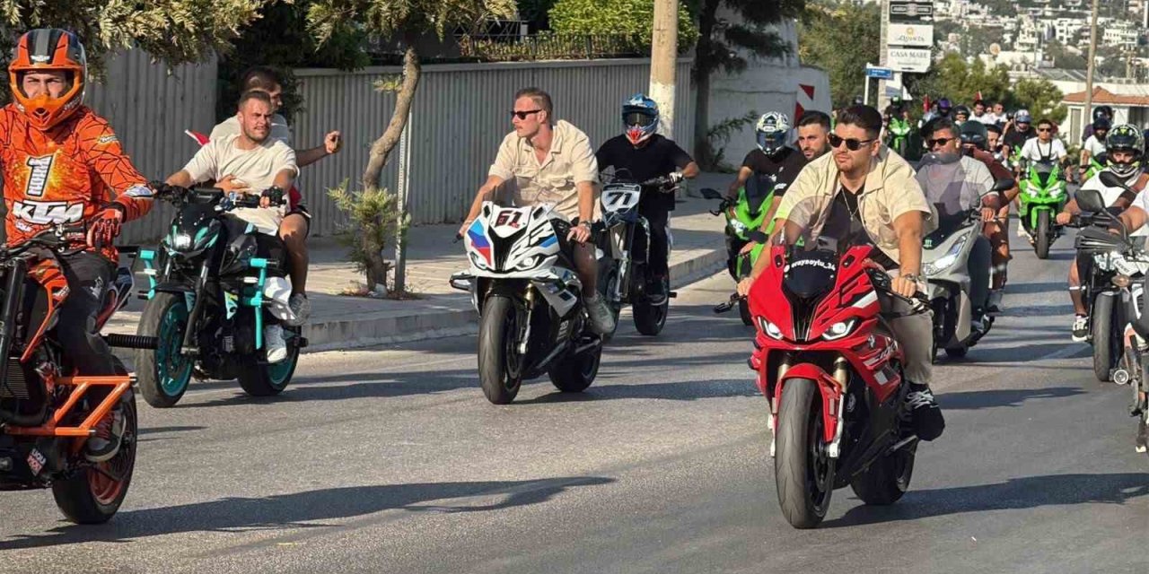 Binlerce motosiklet tutkunu Bodrum’da buluştu
