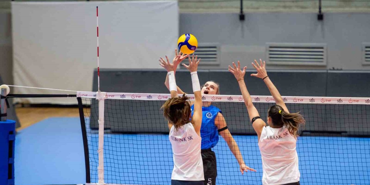 Aydın Büyükşehir Belediyespor, hazırlık maçında İlbank’ı mağlup etti