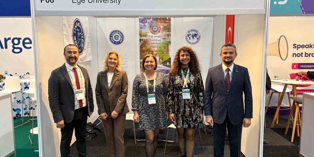 Ege Üniversitesi "EAIE 2025" fuarında Türkiye’yi temsil etti