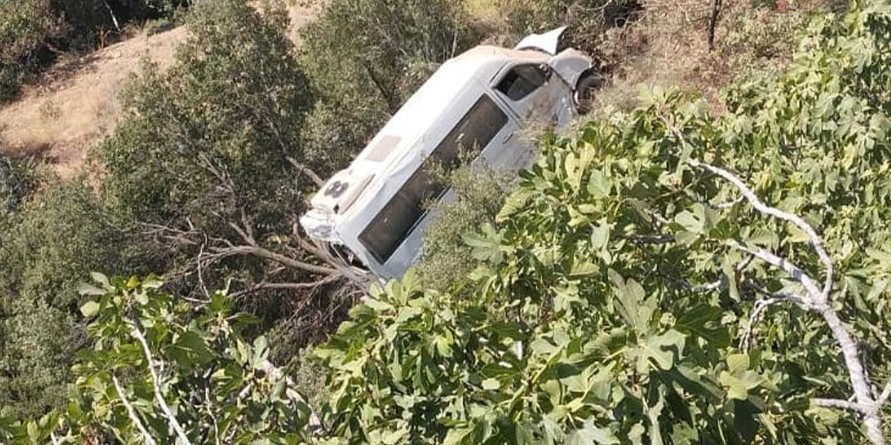 Aydın’da okul servisi uçuruma sürüklendi: 5 yaralı