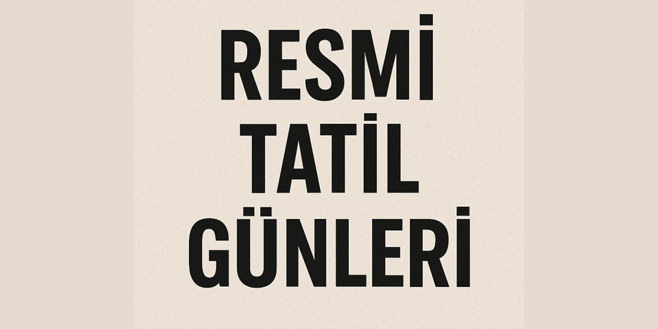 Resmi tatil günleri