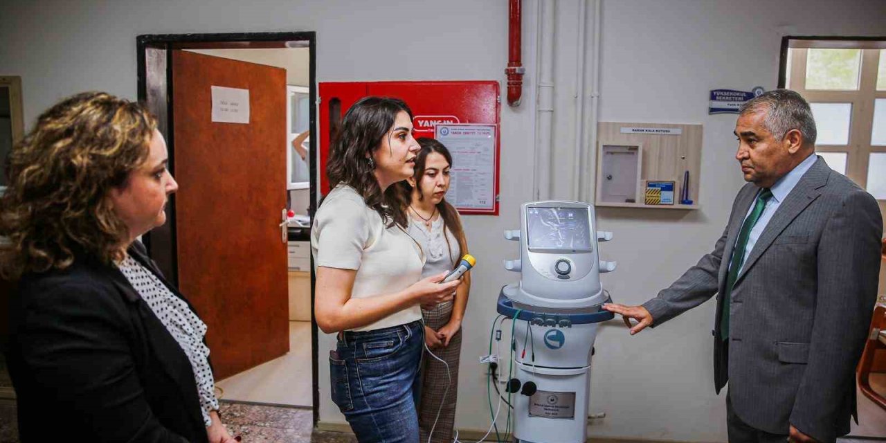 Aydın SHMYO’ya Yeni Nesil Fizyoterapi Cihazı