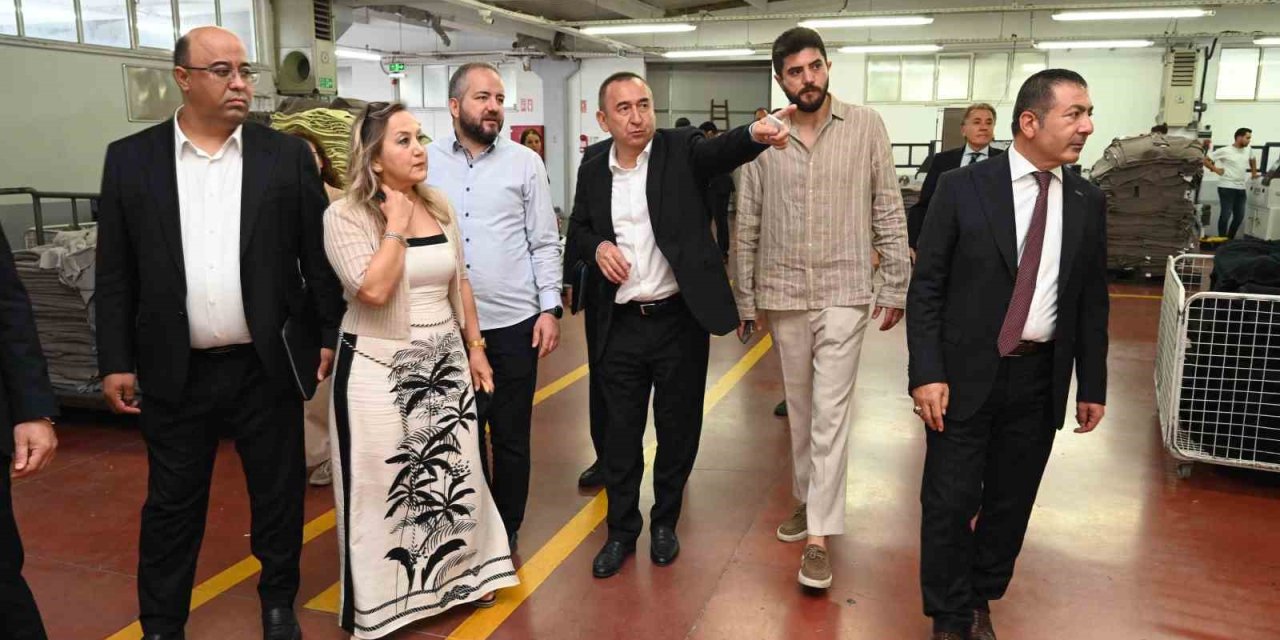 Özbekistan Ankara Büyükelçisi, DTO’da sektör temsilcileriyle buluştu