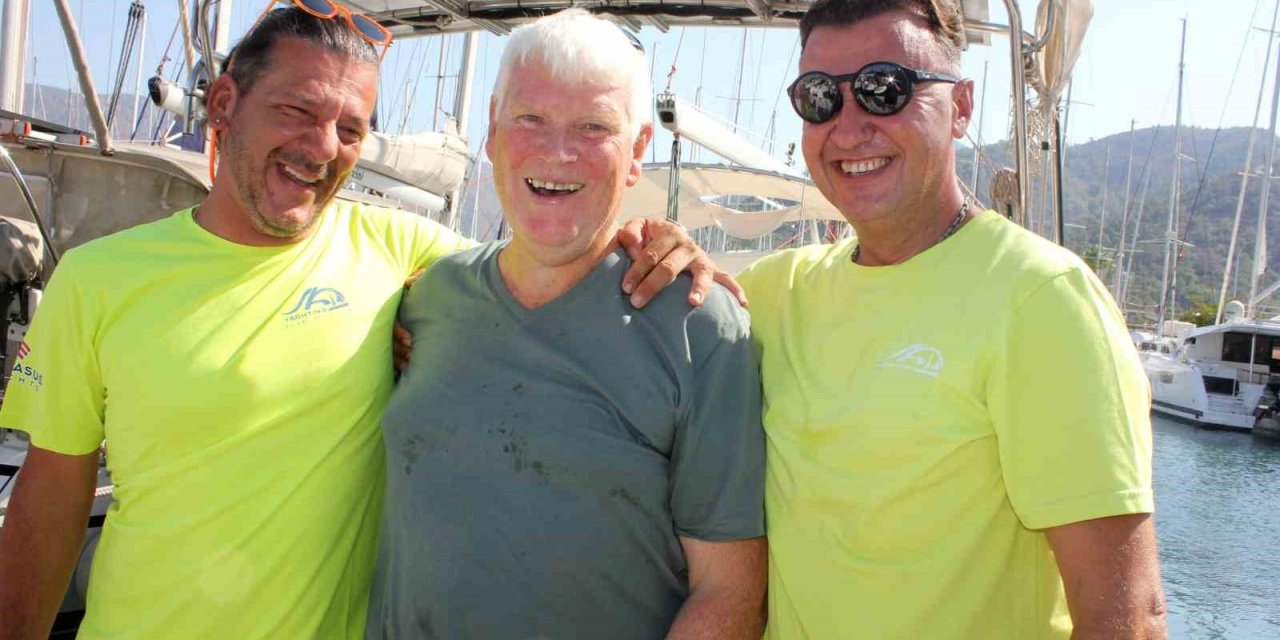 İngiliz denizciyi Türk kaptanlar ve Sahil Güvenlik ekipleri kurtardı