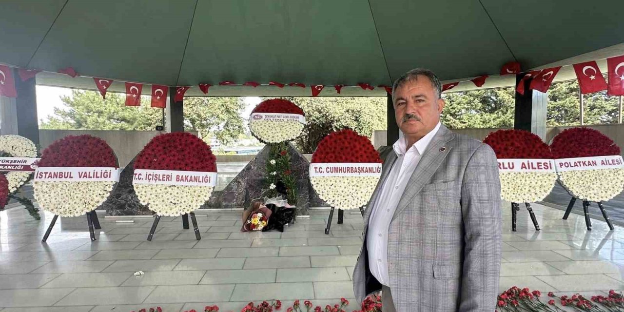 Başkan Pütün demokrasi şehidi Menderes ve Özal’ın kabirlerini ziyaret etti