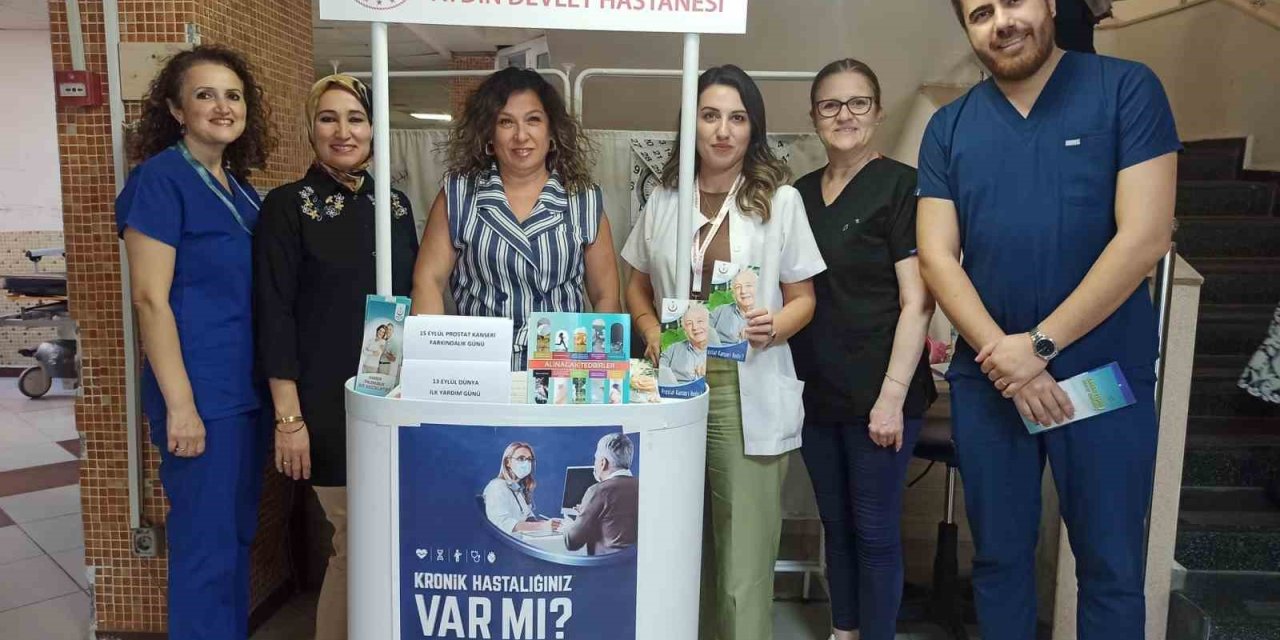 Aydın Devlet Hastanesi’nde prostat kanserine dikkat çekildi