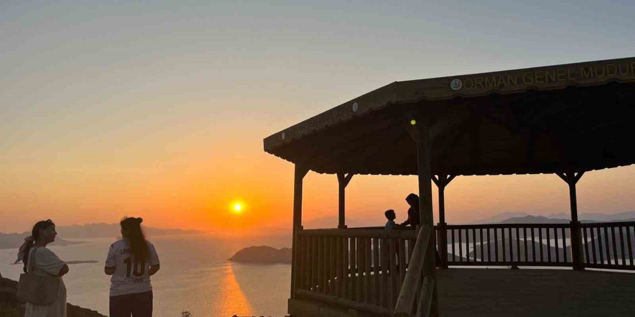 Marmaris’te gün doğumu ve batımının yeni adresi belli oldu