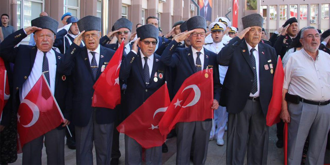 Aydın’da Gaziler Günü törenle kutlandı